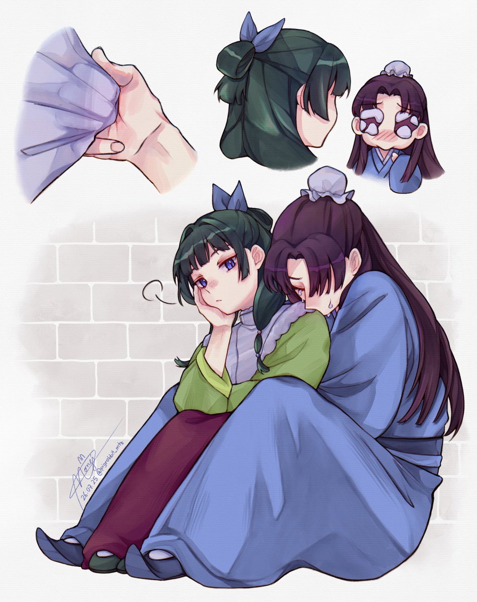pigrabbit_mtz's tweet image. Just a little longer…
#apothecarydiaries #kusuriyanohitorigoto #maomao #jinshi #fanart