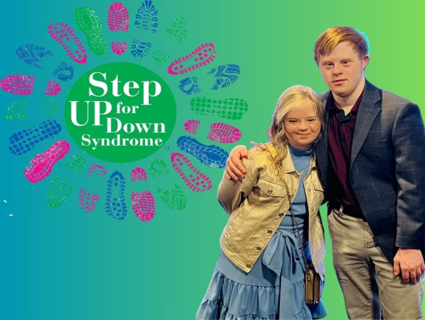 Hike_AI's tweet photo. History is made! The RMDSA Step Up Walk will be emceed by Connie Long &amp; Megan Bomgaars, both incredible self-advocates with Down syndrome. True inclusion in action!  https://t.co/1LnH0IQHx3 https://t.co/O877CouAds