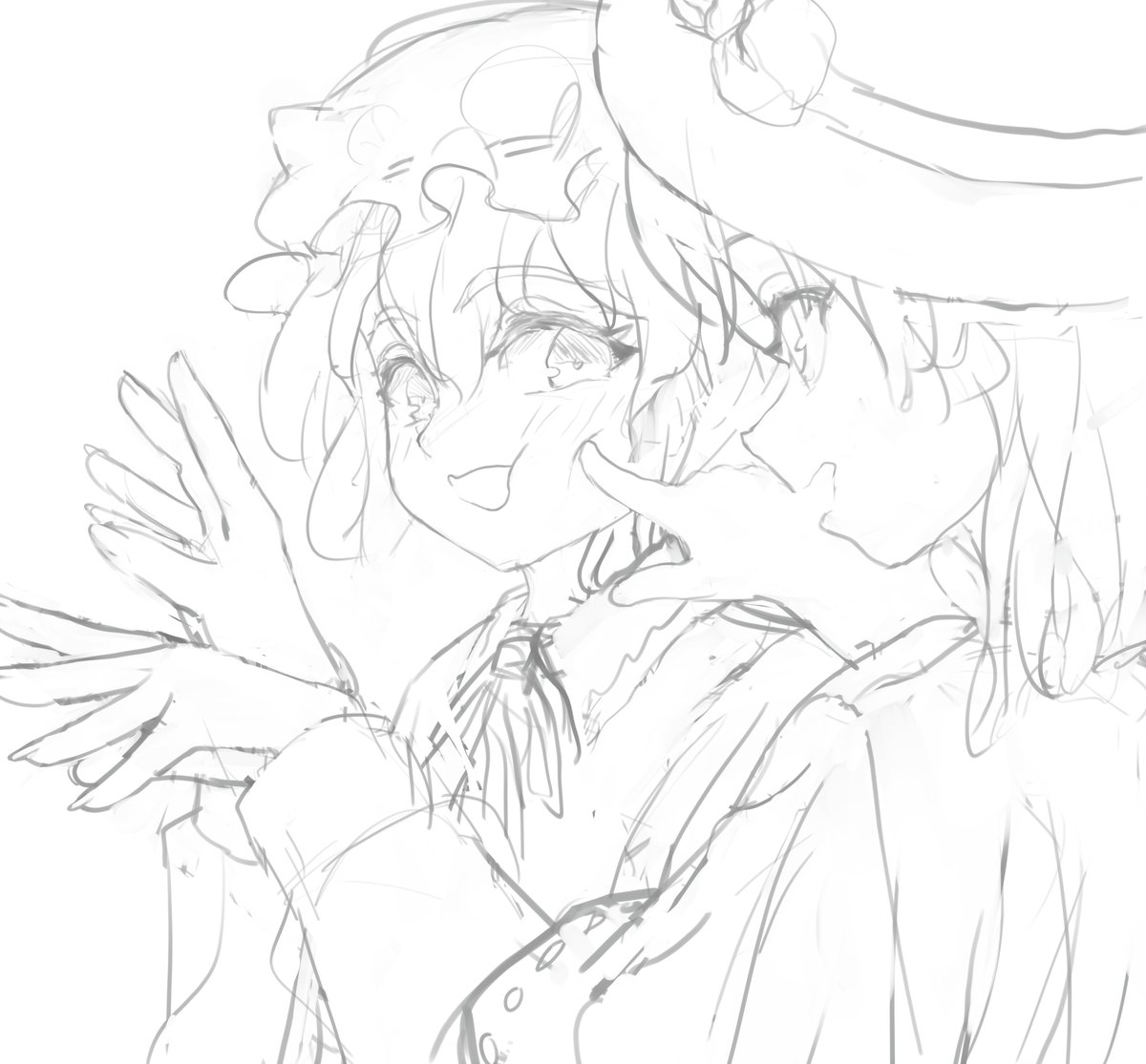 yunickckck's tweet image. ラフ