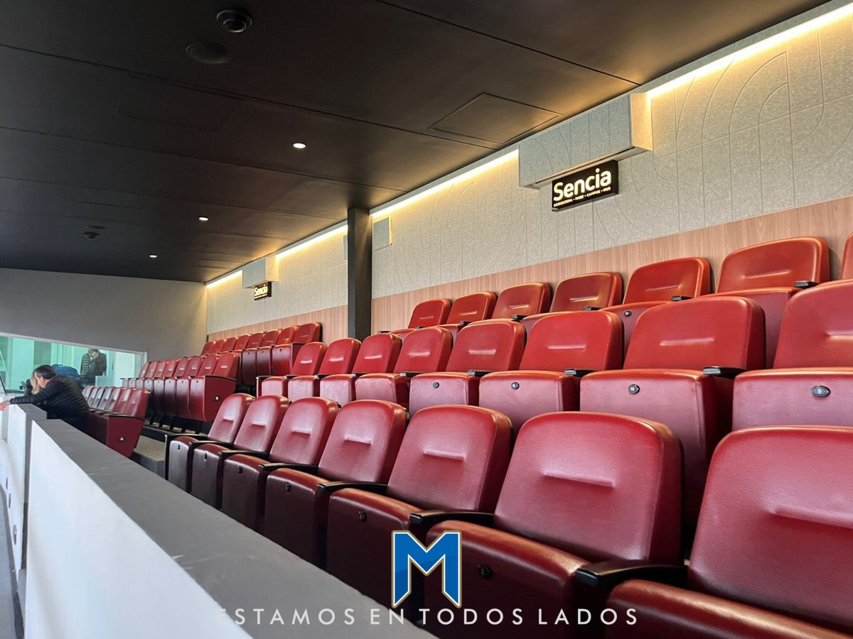 MundoMillos's tweet image. #OFICIAL Como parte de las adecuaciones del estadio El Campín, 6 cabinas de transmisión en la parte mas alta de Occidental Preferencial fueron cambiadas por Boxes tipo Palco para este semestre.
#EstamosEnTodosLados