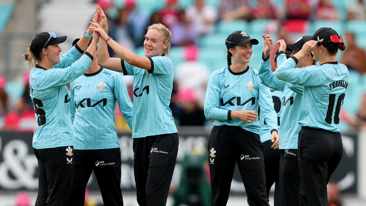 PCA's tweet image. They were the team to beat all tournament & delivered when it mattered most in the final 🏆
Huge congratulations to the first Women's @VitalityBlast winners, @surreycricket 🍾
#Blast25