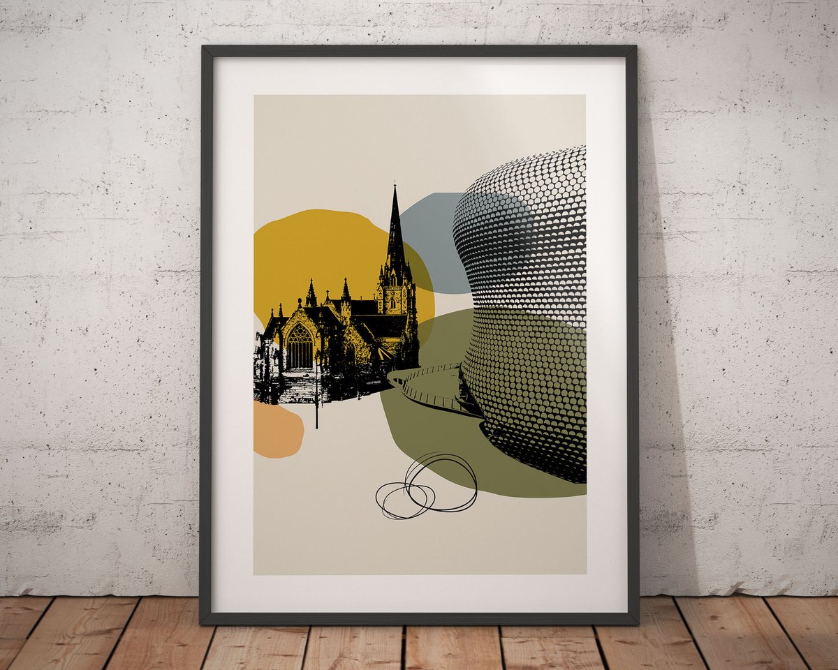 commonpeopleart's tweet image. BIRMINGHAM BULL RING Mid Century Modern Architecture Art
Available in sizes A4-A2
Buy now at etsy.com/uk/listing/158…
#Birmingham #BullRing #Selfridges #Architecture #MidCenturyModern #Illustration #WallArt #Poster #Gift #Print