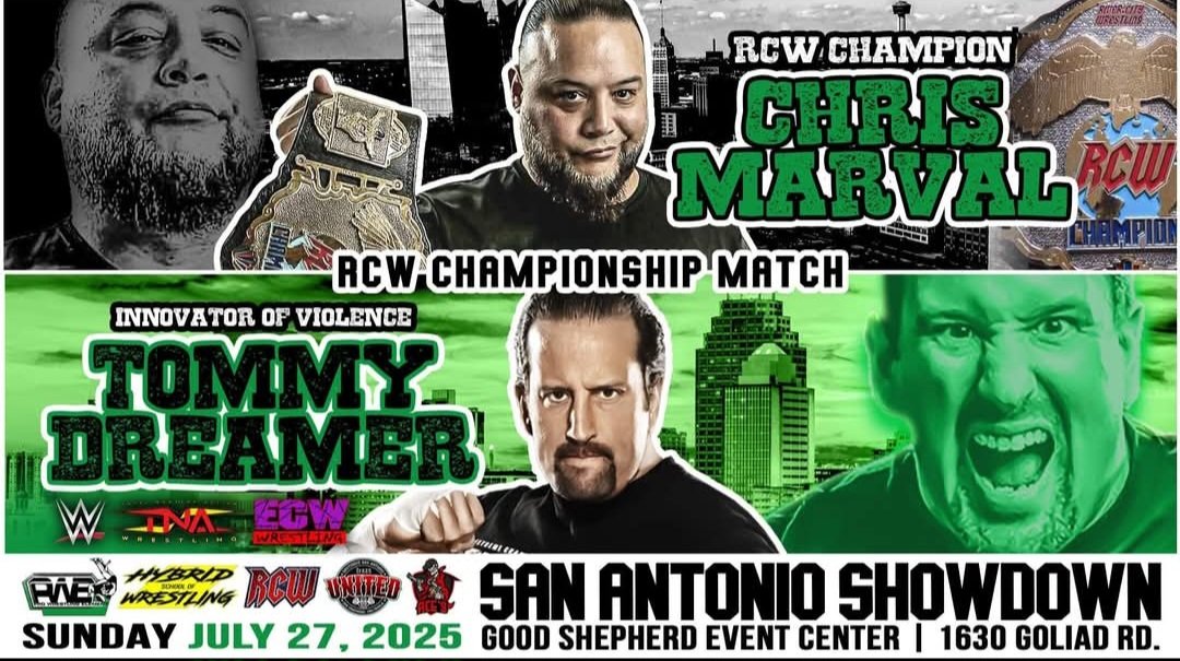 rcwforever's tweet image. Big RCW Championship match TODAY presented by @TexasPWE at Good Shepherd Lutheran Activity Center, 1630 Goliad Road.

Doors open at 3pm, event at 4pm.

Bring a dog food donation for Animal Defense League and admission is FREE!