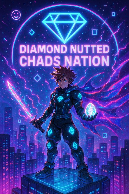 chris0101226's tweet image. The Diamond Nutted Chads ($DNC) project is a 🔥 standout in the crypto space, blending meme culture with innovative features that have the community buzzing on X! Here’s why it’s such a 💎 gem!
1. **Vibrant Community and Meme Appeal** 🚀 $DNC’s “Chad” meme vibe unites a…