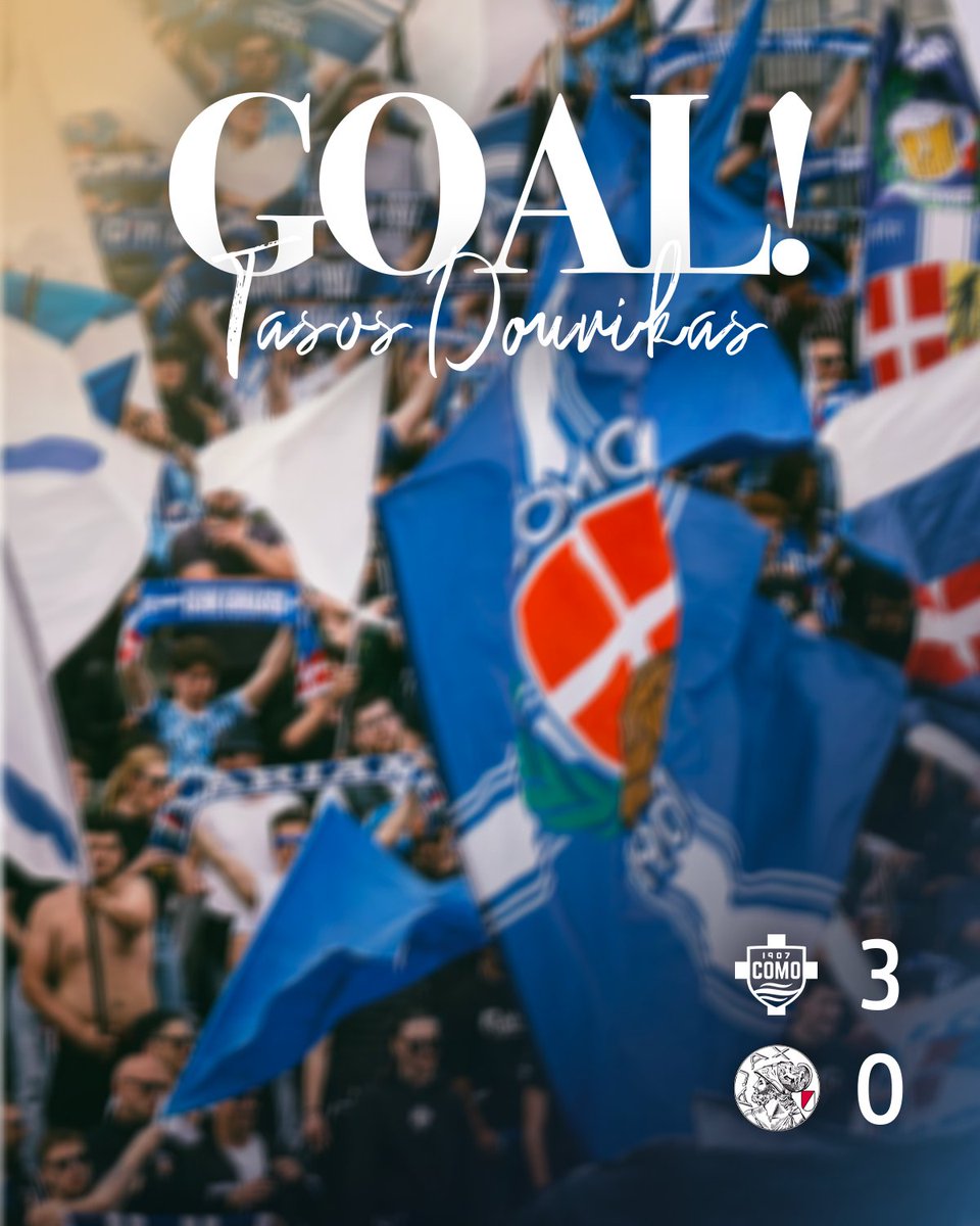 Como_1907's tweet image. 65 | Tasos converted the penalty!

#ComoCup #ComoAjax 3-0