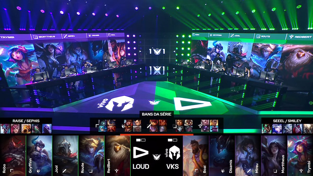 LTASul's tweet image. Essa foi a Seleção de Campeões da partida, por @KitKatBrasil
#LTASul | lolesports.com