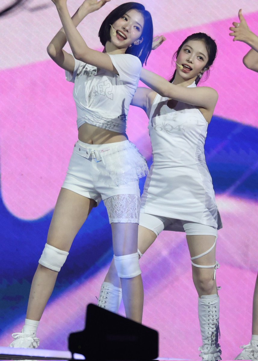 YooyeonS5_'s tweet image. 250727 가요대전 #지우 #jiwoo #IAN #이안 #Hearts2Hearts #하츠투하츠
