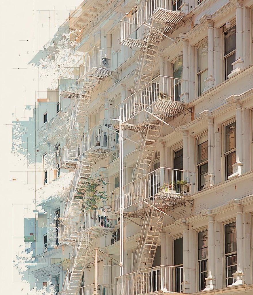 Rebuilding the facade//…
#AIart #AIイラスト