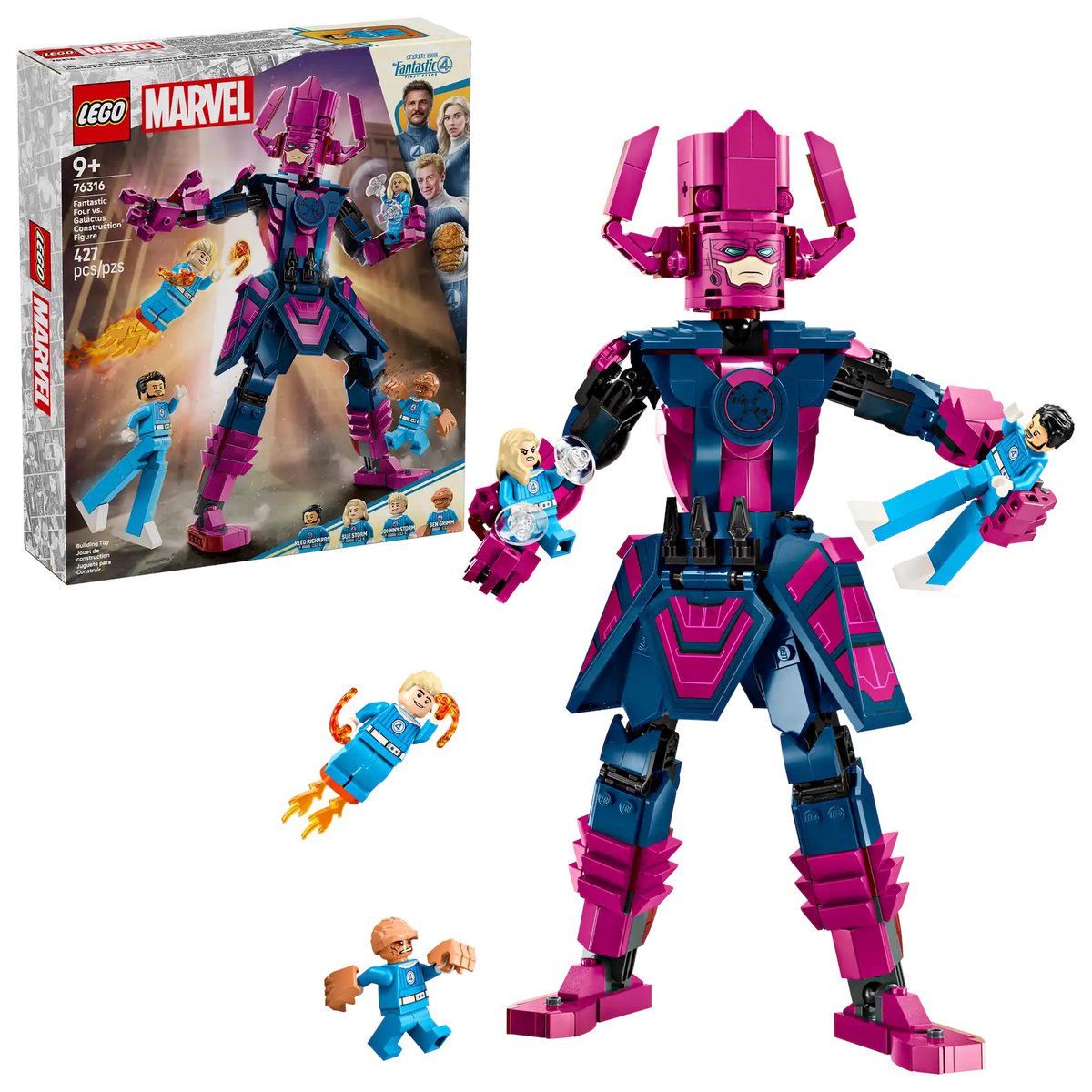 🔵     Giveaway I 🔥🪨

To celebrate the release of #FantasticFourFirstSteps we're giving away 10 Fantastic Four vs Galactus #Lego sets!
To be able to win all you have to do is: Follow me, Like &amp; Rt this tweet and tell me your favourite non popular #FantasticFour villain!