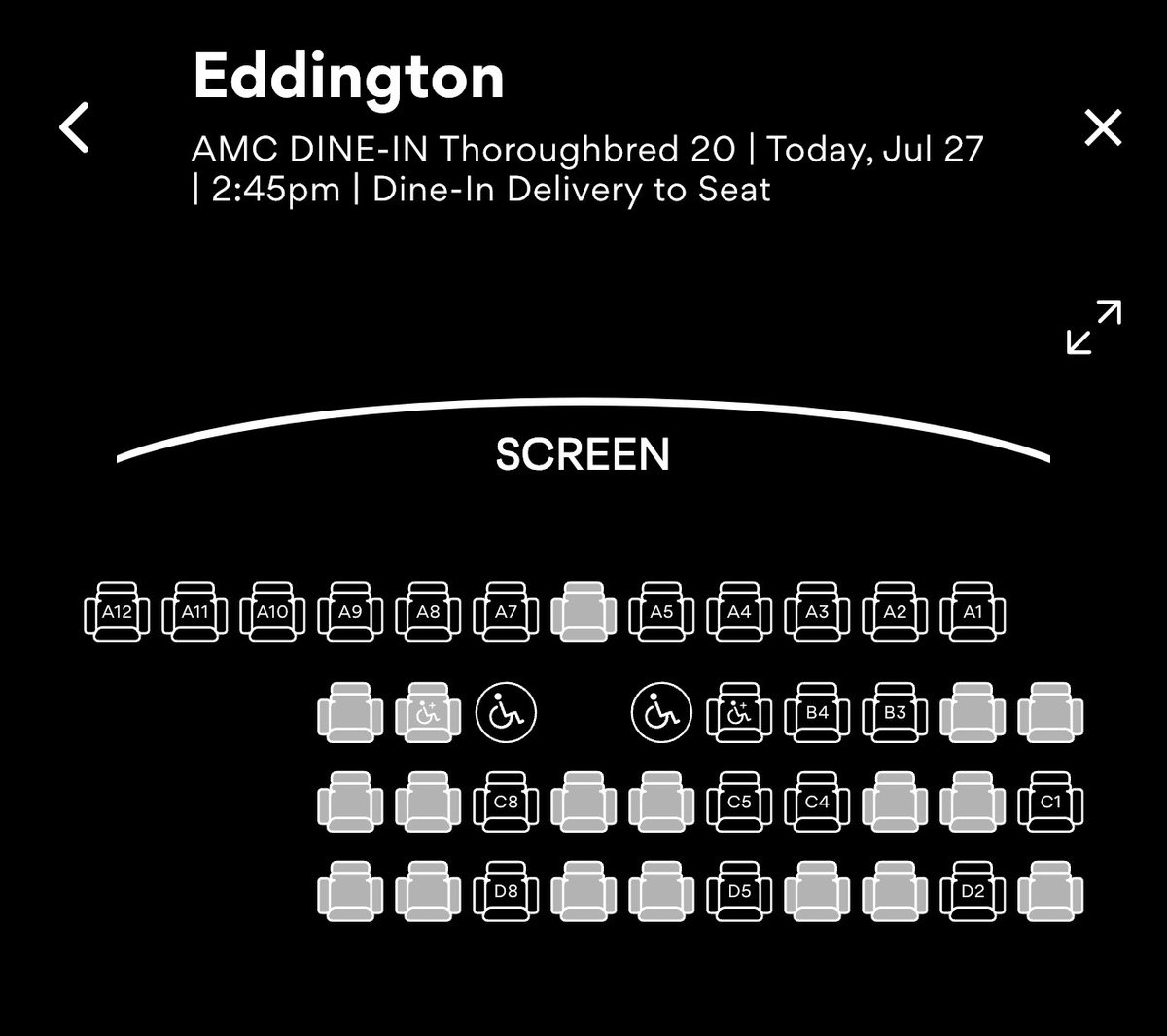 blakeells's tweet image. Perfect seating chart.