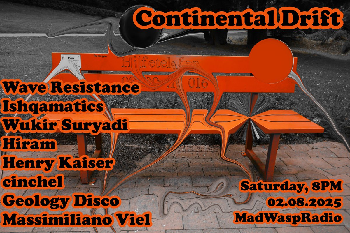 GehegeDrei's tweet image. #enclosurethree

On Saturday, another show where we take time for music that takes its time!! @MadWaspRadioMWR