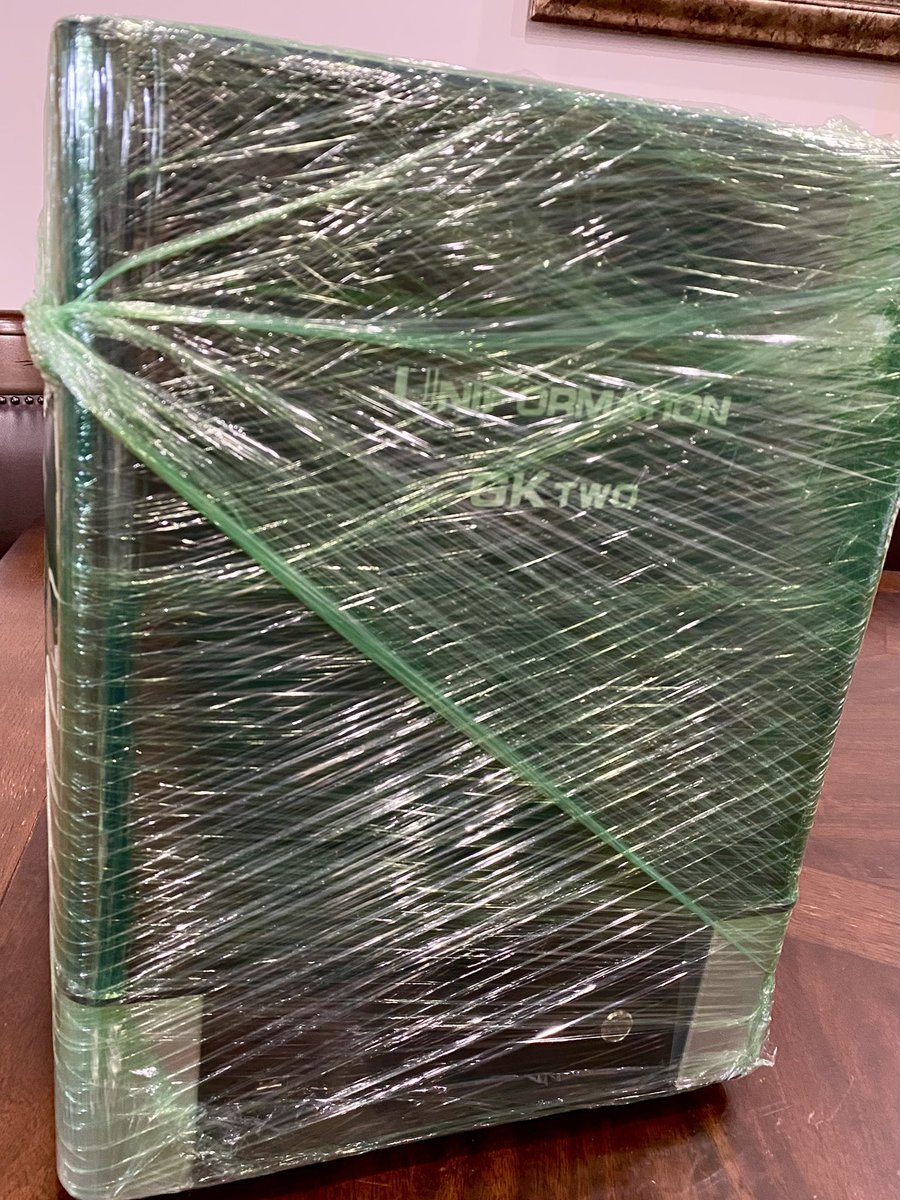 loyalmoses's tweet image. My @3dUniformation GK Two is all wrapped up and headed off to a dear friend!
@reprinted3D recommended this INCREDIBLE Uniformation resin printer to me, and it was only fitting that when I was done with it, that he take it home.
See you for dinner here in the next few minutes!…