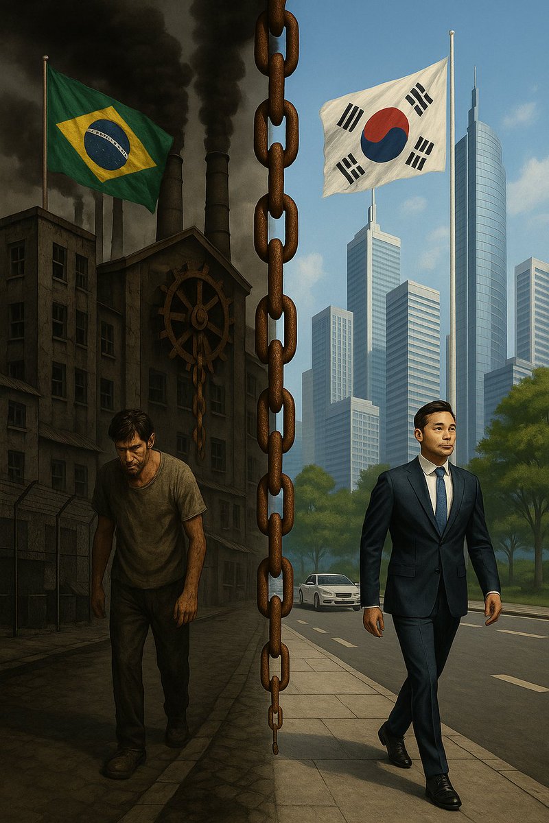 "Em 1980, o Brasil era o 48° país com maior renda per capita do mundo. Hoje é o 87°. Nossa renda era 50% maior do que a dos coreanos. Hoje, é um terço da deles. Por trás desse desastre social e econômico está a maior fábrica de pobreza que existe: o governo." <a href="/Oinegue/">Eduardo Oinegue</a>