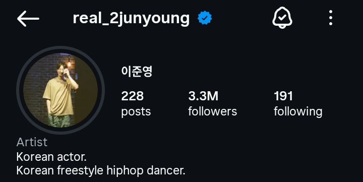 adorejunyoung's tweet image. Junyoung’s insta bio ლ

Korean actor.
Korean freestyle hiphop dancer.