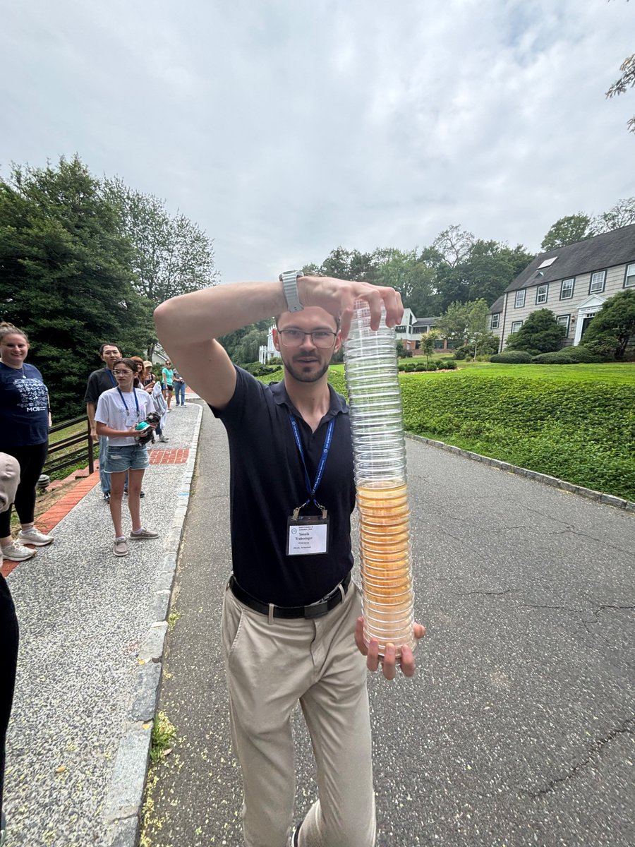 YeastCourseCSHL's tweet image. Everyone here at the yeast course is #LockedIn for this year’s plate race. The defending champs are hungry for another W. Forecasting some stress related interactions with Gene expression this year… #CSHLPLATERACE2025 #YGG2025