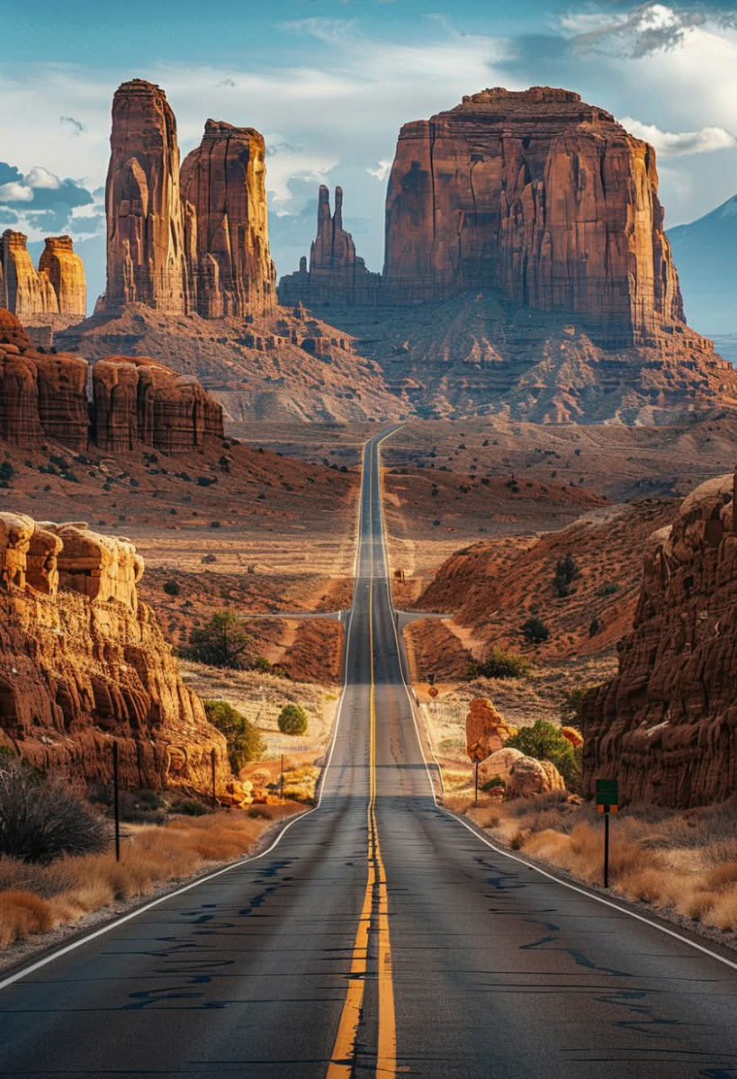 A Scenic Road in Arizona 🇺🇲