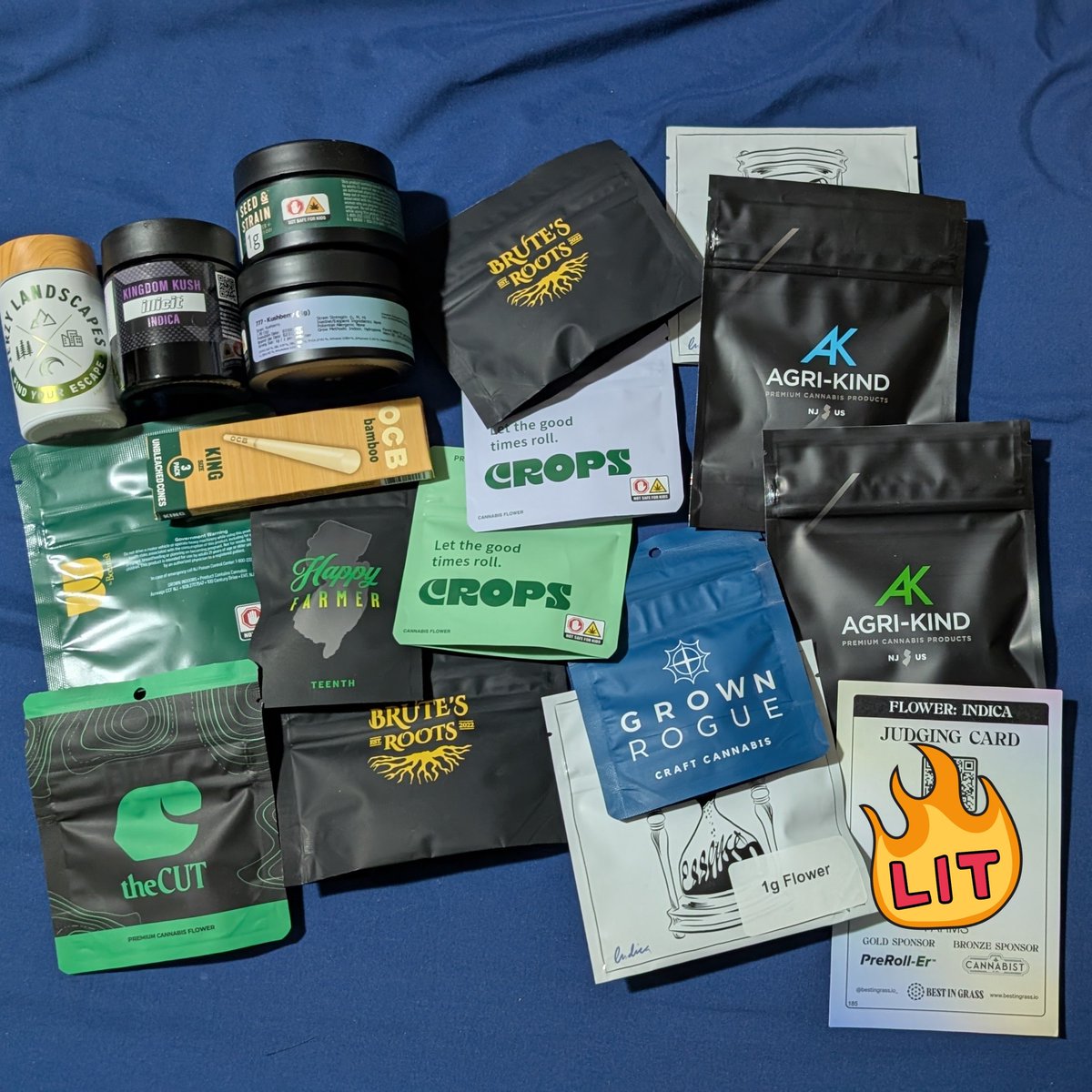 yoshinabbis's tweet image. 友達に誘われてローカル大麻の審査員をやる事になりました。今回は15品のインディカの審査をさせてもらいます。(ほかにサティバ、ハイブリ、プレロール、ロジン、BHO,リキッドペン部門もあります)
昨日一品だけ試して味はイマイチだったけどめっちゃブリブリになった。

審査員やってみたい？…