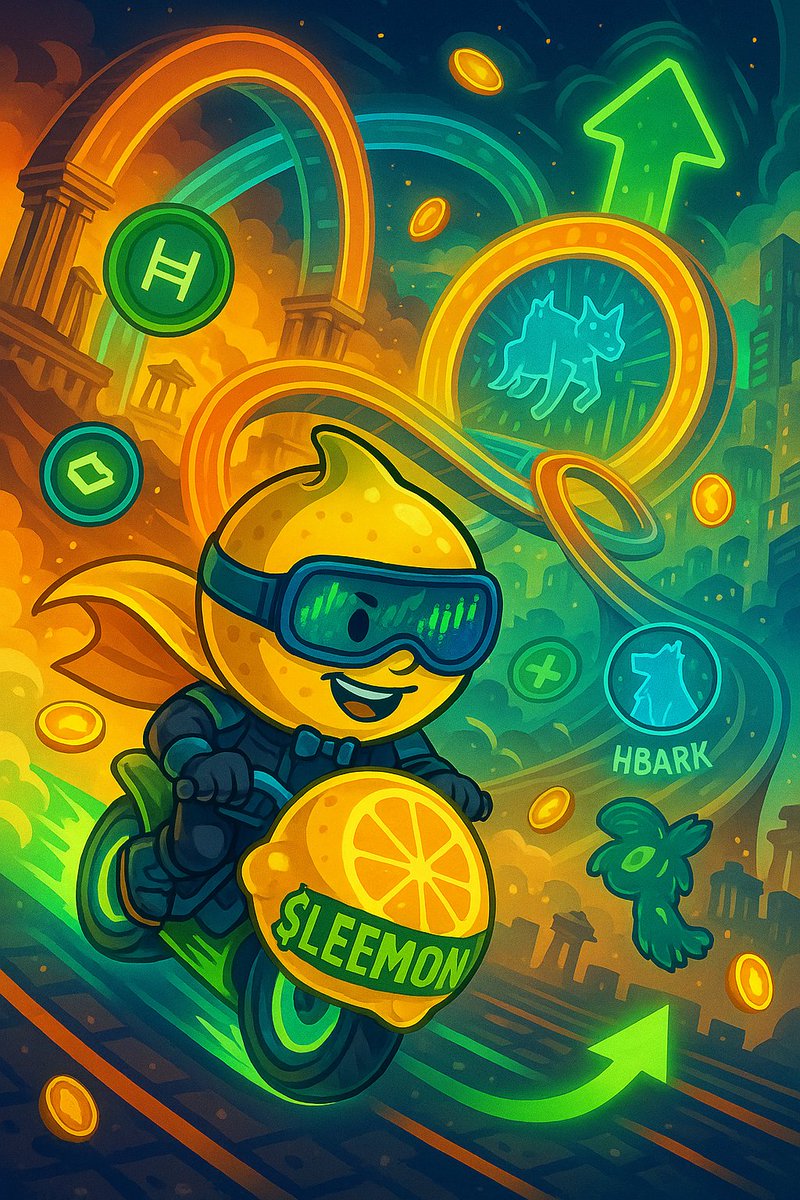 HEDERA LOGAN (@hederalogan) on Twitter photo Racing through time, dodging FUD, and bending the market’s timeline <a href="/LeemonHead2/">LeemonHead</a> s not just fast, he is the signal. 🚀💛⚡
Welcome to the Time Circuit Crusade.
$LEEMON | $HBAR | $HBARK always ahead of the curve. 🌀📈 Racing through time, dodging FUD, and bending the market’s timeline <a href="/LeemonHead2/">LeemonHead</a> s not just fast, he is the signal. 🚀💛⚡
Welcome to the Time Circuit Crusade.
$LEEMON | $HBAR | $HBARK always ahead of the curve. 🌀📈