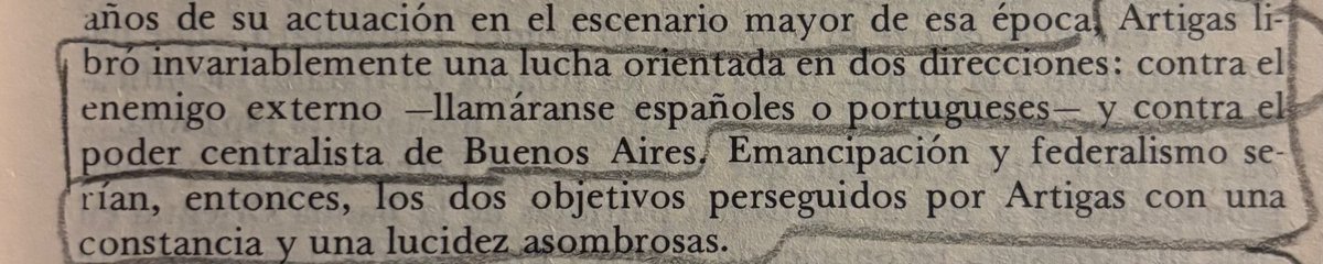 sixtocristiani's tweet image. Esto de que Artigas haya luchado por el federalismo pero después Uruguay haya sido un país unitario es una de las peores ironías del destino.