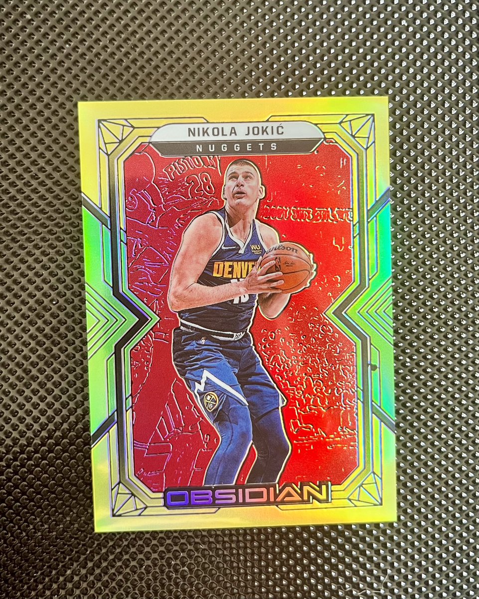 Mike_BST_Cards's tweet image. Lot 366

Nikola Jokic Obsidian /99

$15

@TheHobby247 @sports_sell
@CardboardEchoes @Hobby_Connect @SportsSell3 @Nolacardtweets @HobbyRetweet_  

#BigSmeeStackSale day 5

$1.50 PWE $5 BMWT (US Only)