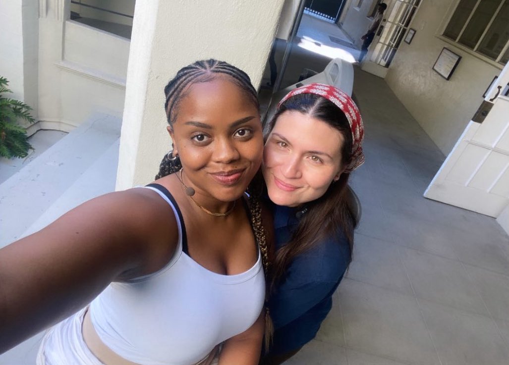 archivepippa's tweet image. phillipa soo with one of her cast members in jesus christ superstar at the hollywood bowl🌟
📸 | summersometimes via instagram stories