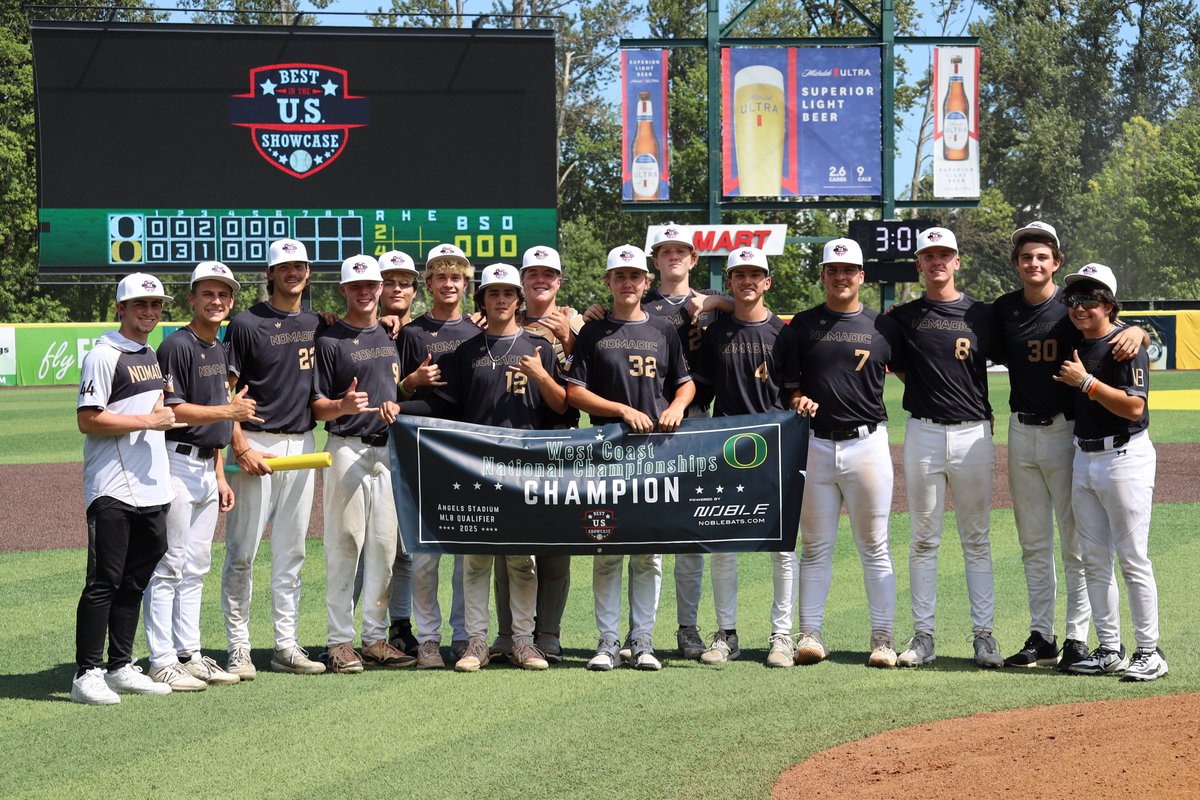 Best in the US Showcases (@busshowcase) on Twitter photo Your West Coast National Underclass Champions!
Congratulations, <a href="/NomadicBaseball/">Nomadic Baseball</a> ‼️
See you at Chase Field 🏟️ Your West Coast National Underclass Champions!
Congratulations, <a href="/NomadicBaseball/">Nomadic Baseball</a> ‼️
See you at Chase Field 🏟️