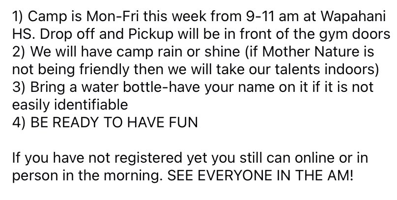 bo_stevenson's tweet image. TOMORROW IS THE START OF RUNNING CAMP!
Here’s what you need to know: