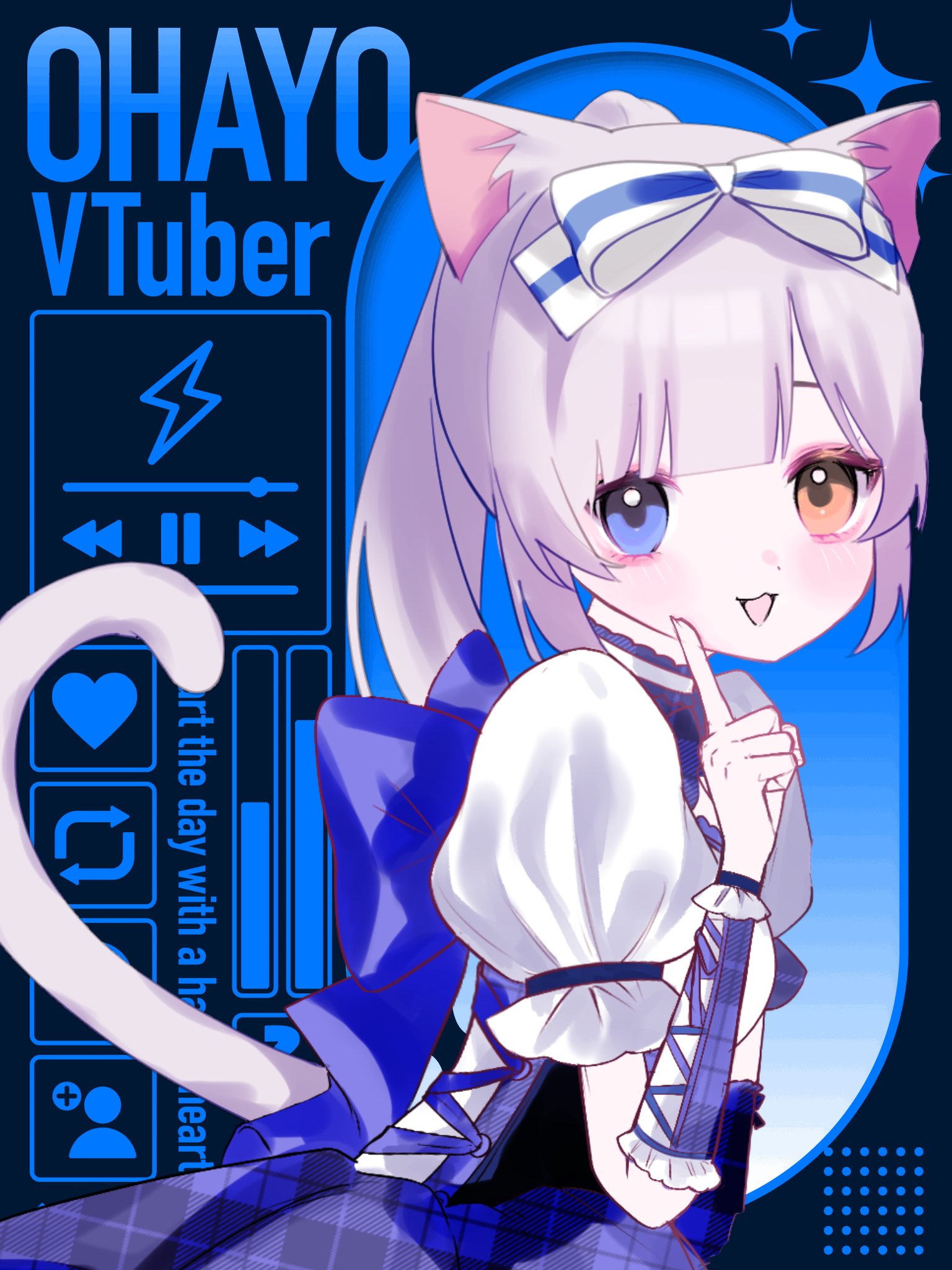 みさえ（他の方は猫のアイコンから） ILLUSTRATION MAKING】猫耳の女の子を描く🐈‍⬛🎀 - shirotae