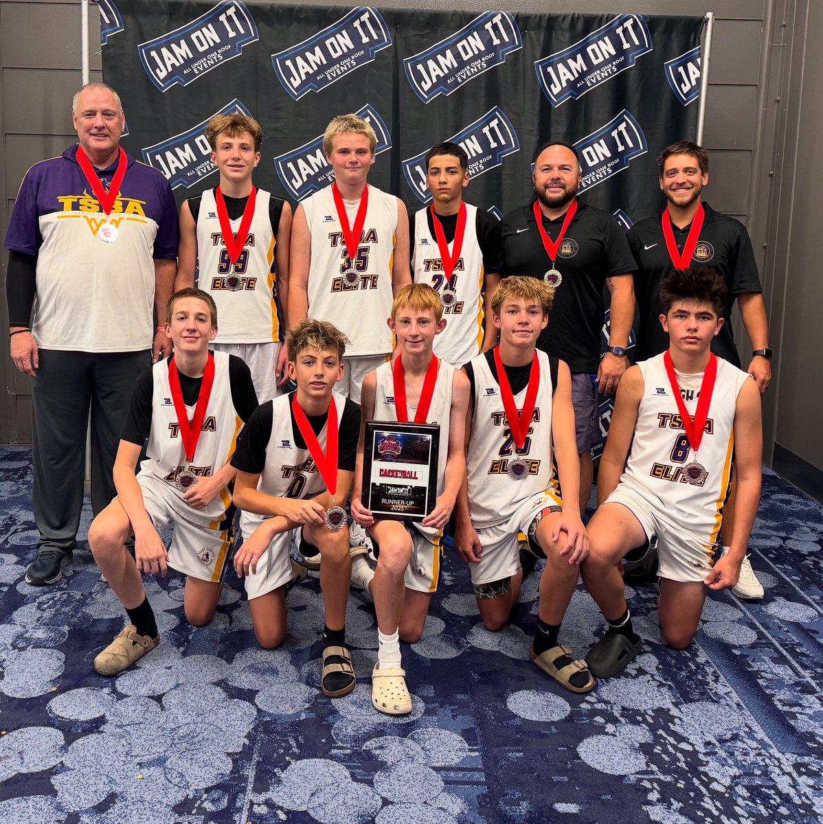 TSBA ELITE 7th Grade takes 2nd at the Grand Finale in Las Vegas🏀💜💛