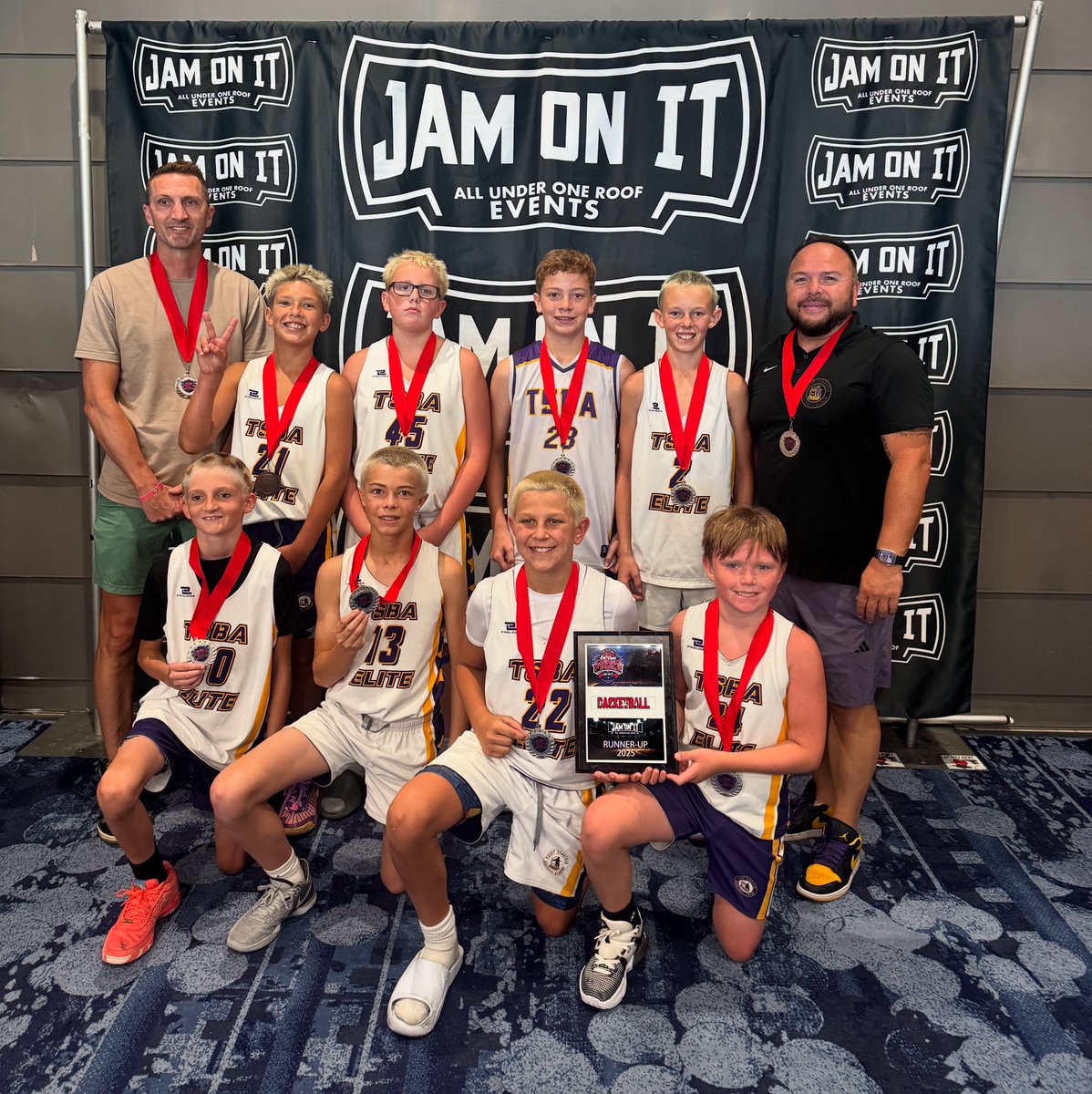 TSBA ELITE 5th Grade takes 2nd at the Grand Finale in Las Vegas🏀💜💛