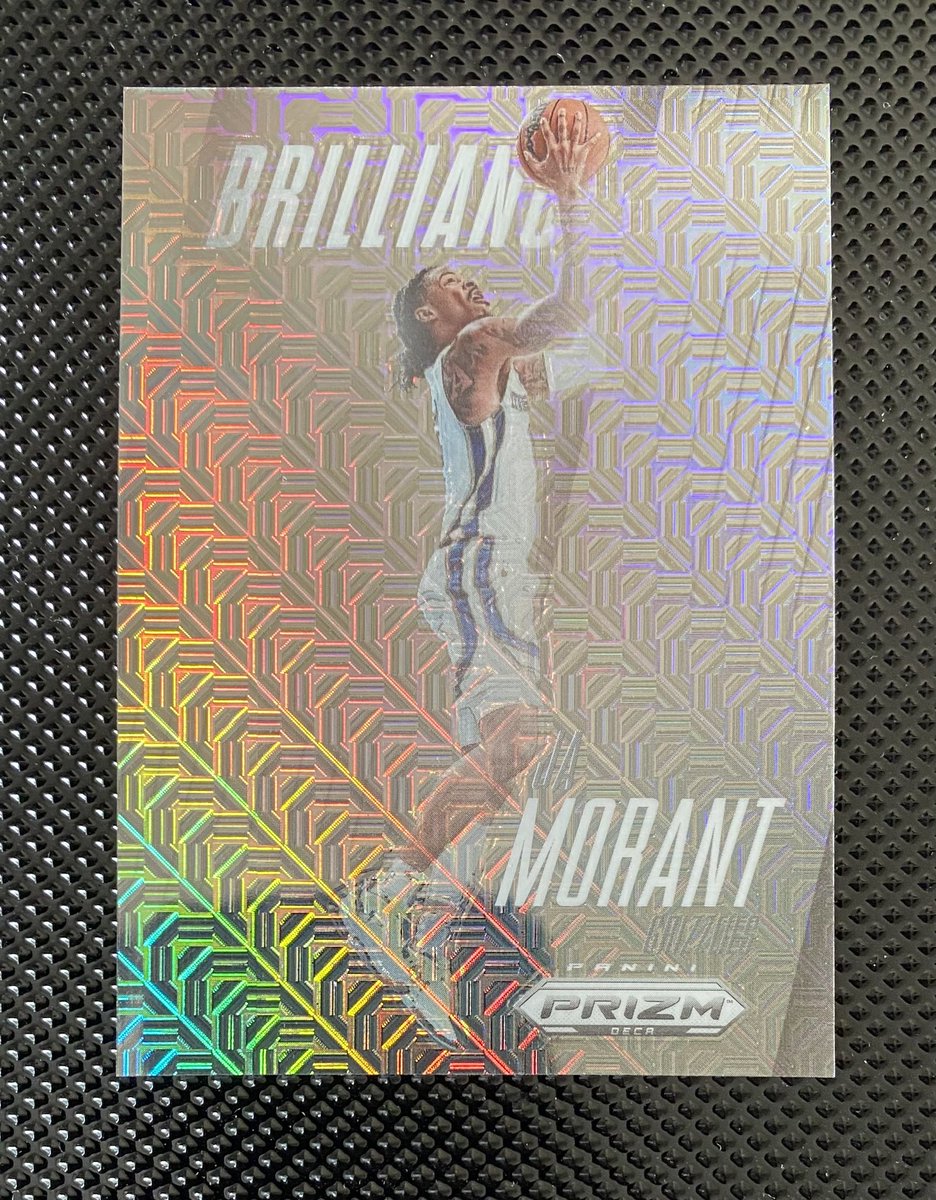Mike_BST_Cards's tweet image. Lot 368

Ja Morant Prizm Deca Mojo /25

$48

@TheHobby247 @sports_sell
@CardboardEchoes @Hobby_Connect @SportsSell3 @Nolacardtweets @HobbyRetweet_  

#BigSmeeStackSale day 5

$1.50 PWE $5 BMWT (US Only)