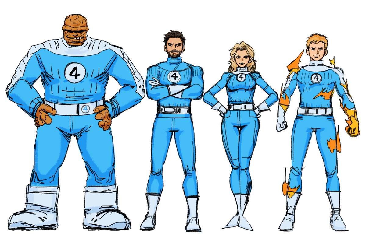 uhloosh's tweet image. these fantastic four