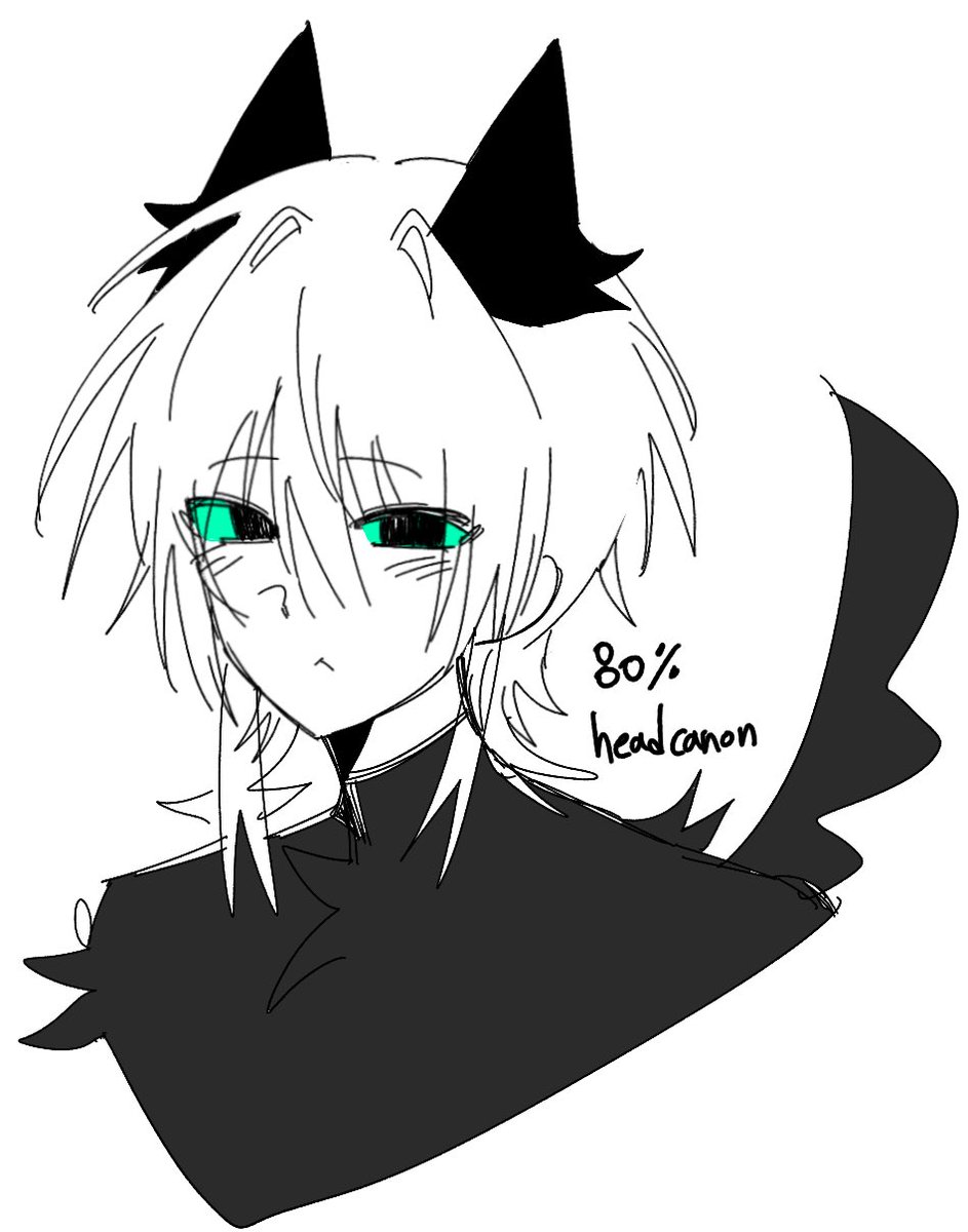 lazytst's tweet image. Headcanon                                    canon