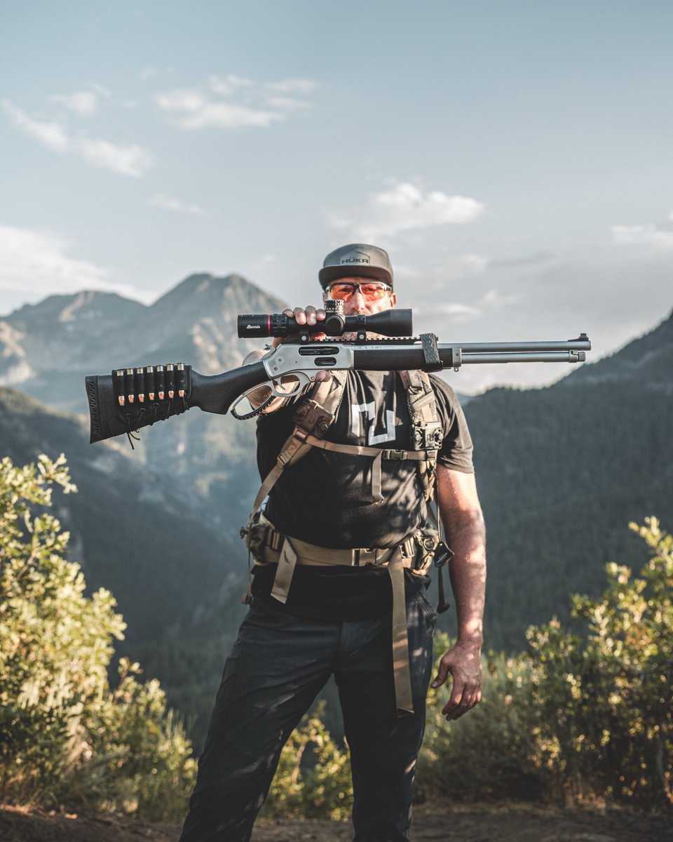 HenryRifles's tweet image. Don’t explore the backcountry solo, take Henry with you. 🏔️
Our All-Weather .45-70 is most at home where the trail ends.
#HenryUSA