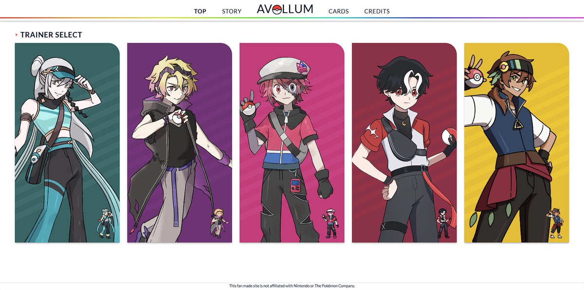 Ebaelynn's tweet image. [#18monthswithAvallum] 🎉

Can&apos;t believe it&apos;s already been a year and a half. We have prepared this project, #Avallum x Pokémon, to celebrate, and we hope you all enjoy it.

🔗: pokemon.avallum.com