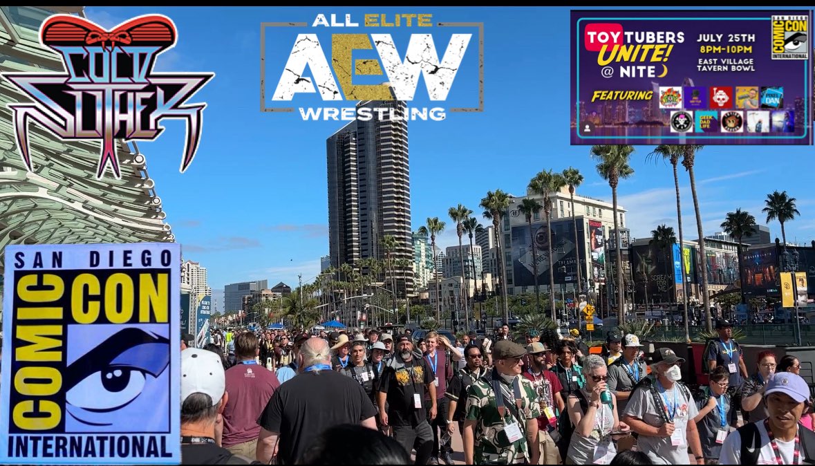 Cold Slither! AEW! SDCC Weekend 2025! youtu.be/s3t_vijyk-A?si… #coldslither #gijoe #aew #fps #fyp #scratchthatfigureitch #toys #actionfigures #sdcc #actionfigure #hasbro #sdcc2025 #toy #toys #zartan