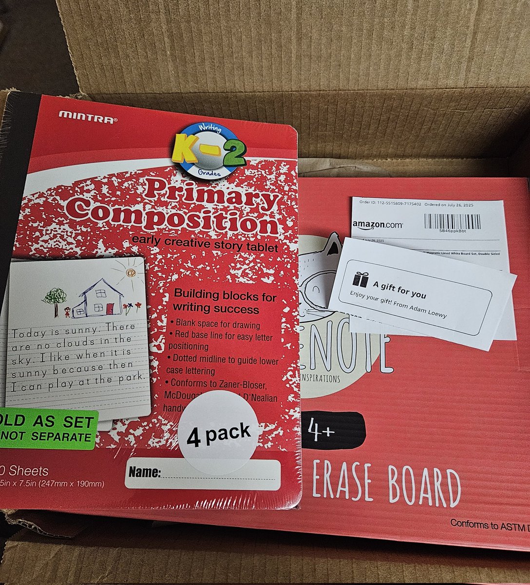 mich_lee11's tweet image. Thank you so very very much @LoewyLawFirm 💕
I received these items for my Firsties today! 🤗