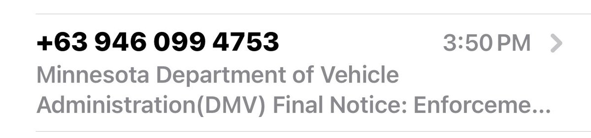 GaryMichaelDoan's tweet image. Easiest way to identify a scam text. See +63, it’s a country code, the US is +1. In this text it’s +63, the Philippines.