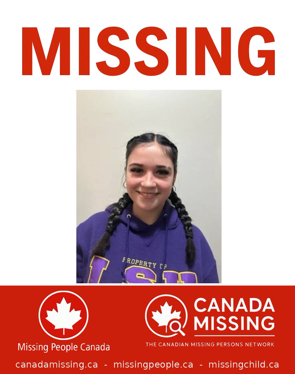 Missing_CA's tweet image. Missing Girl in Moncton, New Brunswick – Emma Weisshuhn, 15, Missing Since July 24, 2025 -  #missingperson #missingpersoncanada

missingpeople.ca/missing-girl-i…
