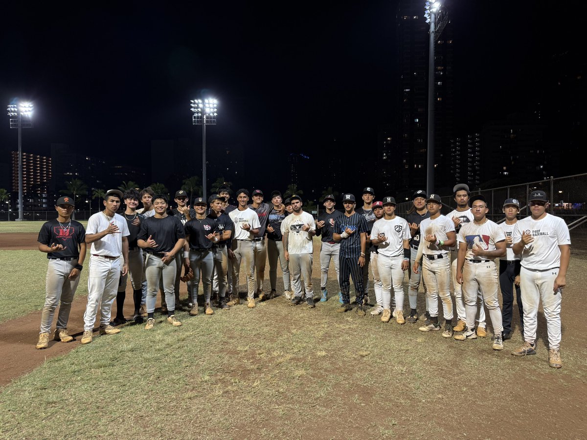 SNBonOAHU's tweet image. Solid Session back last weekend. Come check us out tonight! 🤙🏽 First Pitch scheduled for 6:30 PM @ Ala Wai Field.
#SNBonOahu | @NomuraAcademy