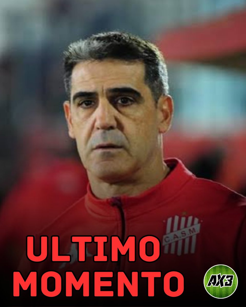 ElAscensox3's tweet image. 🚨 ÚLTIMO MOMENTO 🚨 

🇦🇹 Ariel Martos NO ES MÁS EL DT de SAN MARTÍN de TUCUMÁN.

Deja el cargo tras la derrota en Salta pero con el equipo puntero por diferencia de gol en la Zona A.

💣¿Mariano Campodónico será su reemplazante?

👤 @DanielCacioli