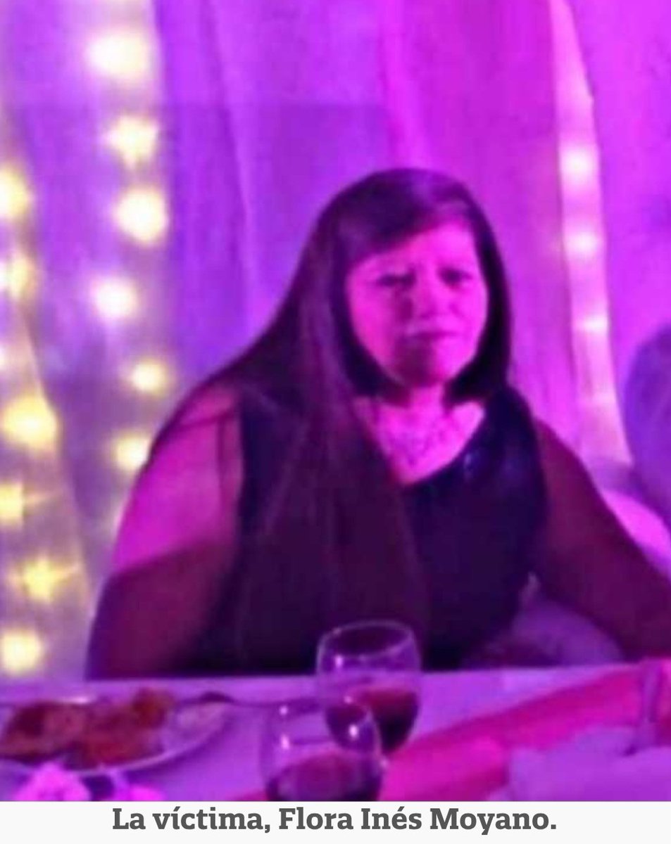 Flora ya no esta entre nosotr@s por culpa de un violento, asesino y violador. La justicia injusta! El estado hace silencio frente a esta grave problemática social de este sistema patriarcal que no para. No es un curro <a href="/JMilei/">Javier Milei</a> <a href="/KarinaMileiOk/">Karina Milei</a> <a href="/alfredocornejo/">Alfredo Cornejo</a>