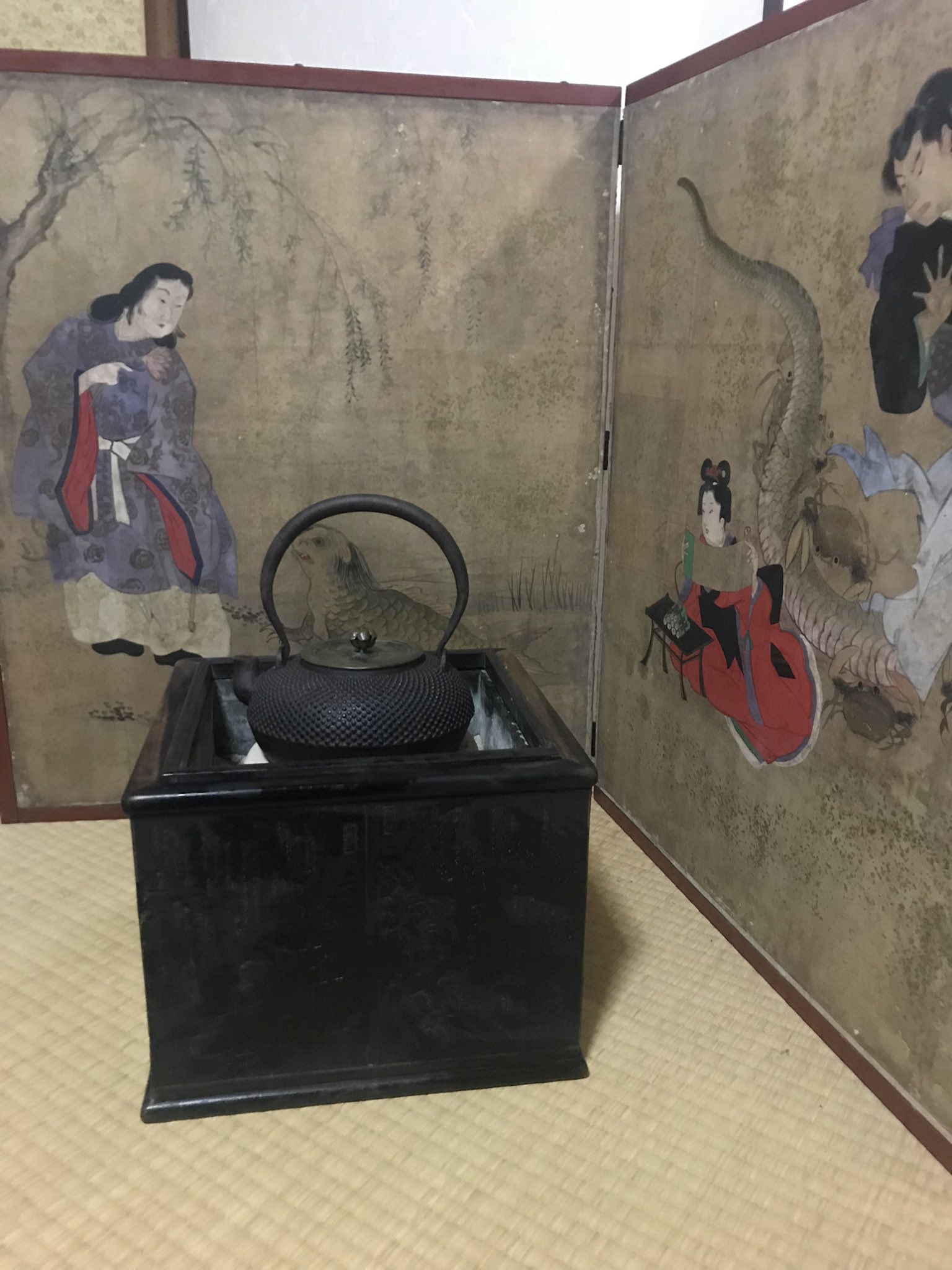 ⭕️値引き⭕️ 旅館＊火鉢 1402E-01 金属製火鉢 | シシクの生活小物