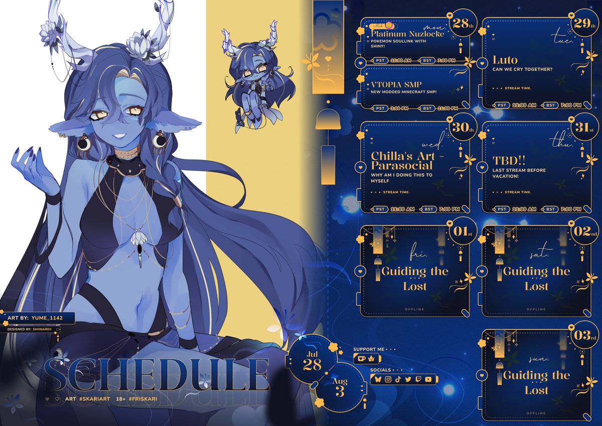 SkariTheFae's tweet image. Last week of the partner push before I go on vacation!! We need ONE more day this week before I&apos;m able to apply!! Thank you to everyone who&apos;s lurked, raided, and supported me these past two months - we&apos;re in the final stretch!!