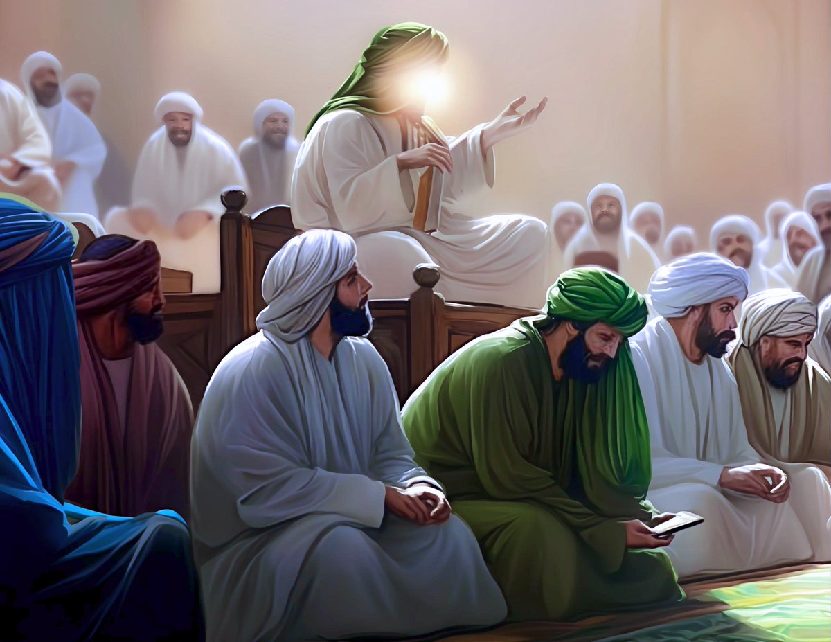 I_am_the_Haider's tweet image. Imām Muḥammad al-Bāqir [a] was asked: 

“Do you know when the Night of Qadr is?”

The Dialect of Allāh [swt] i.e., the Imām [a] replied: 

“How can I not know the Night of Qadr, during which the angels go around me all the time?”

— Tafsīr al-Burhān, Vol. 8, pp. 344
