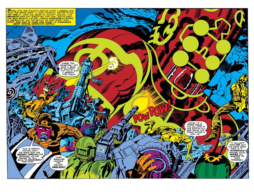 MonarchDafey's tweet image. If you see this, post Jack Kirby art.