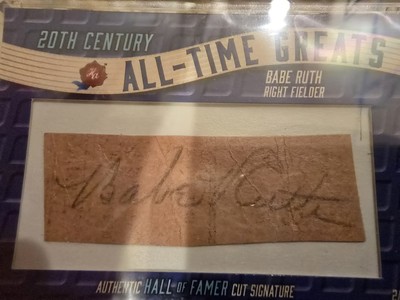 nothingbutcard's tweet image. Babe Ruth 2024 Historical Autograph All Time Greats Cut Autograph Card 2/2 #ad #thehobby cardpromoter.com/2025/07/27/bas…