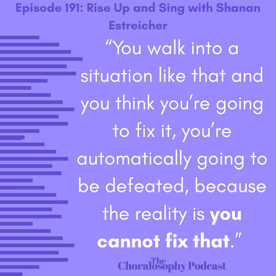New teachers often want to fix everything. Truth is, we can't. So as music educators, what can we change right now—within our control?

Find the video version on Spotify or YouTube and audio on any podcast player!