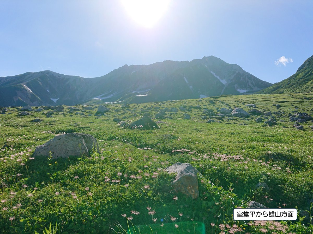 toyama_sangaku's tweet image. 室堂天候【午前８時】
晴れ、19℃、微風、視界良好
剱沢天候【午前８時】
晴れ、17℃、微風、視界良好