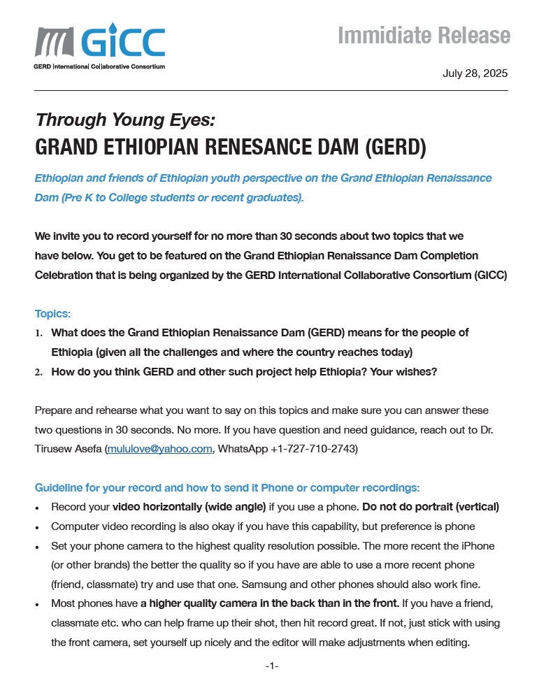 TirusewAsefa's tweet image. #GERD — #Ethiopia’s Most Historic Achievement Is Now Complete!
The Grand Ethiopian Renaissance Dam, a project shaped by the dreams and dedication of generations—from our grandfathers to today—is finally complete. As we honor the past, we also look ahead, calling on the next…